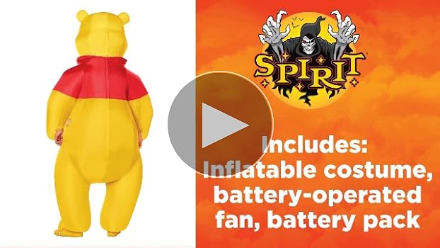 Amazon.com: Spirit Halloween Winnie the Pooh Adult Inflatable