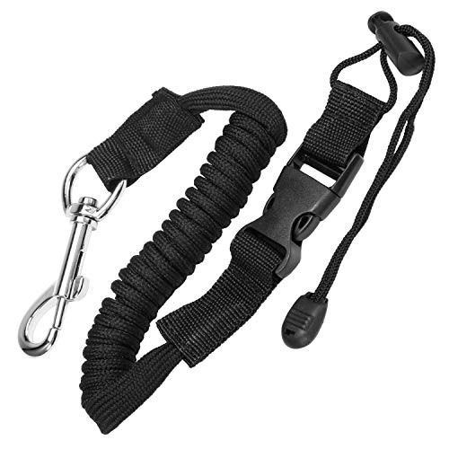 KKmoon Suportes para remos para caiaque Trelas para remos de segurança ajustáveis ​​para caiaque Cli