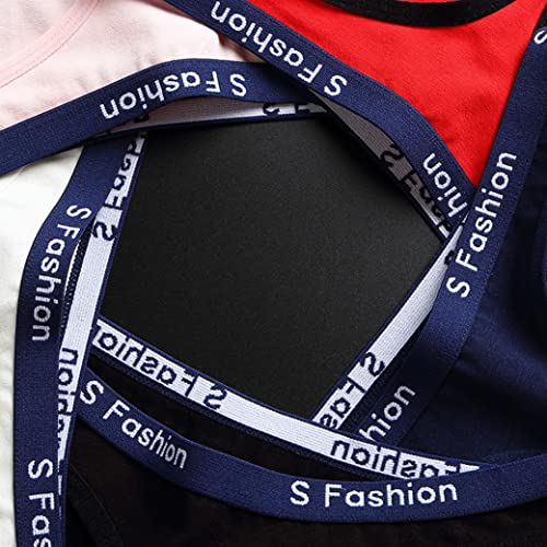 Kiench Teens Underwear Thongs Cotton Junior Girls' Hipster Panties Low Rise 8-Pack4