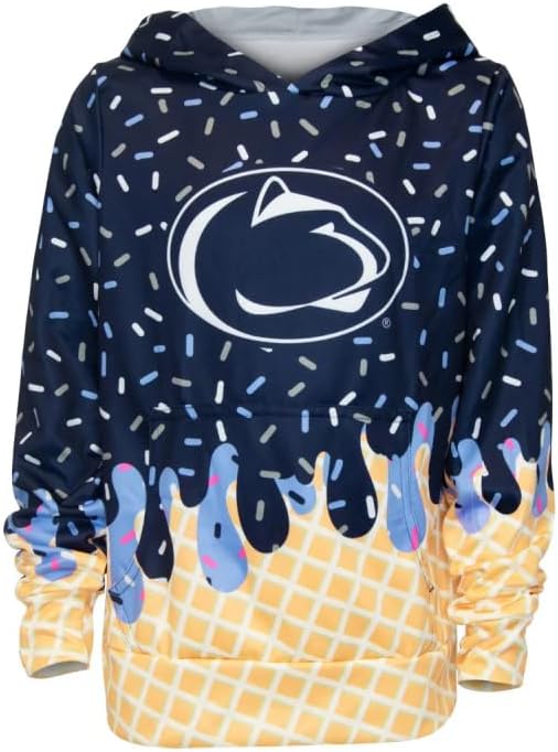 The Family Clothesline Penn State Officially Licensed Youth Ice Cream Drip Hooded Sweatshirt
