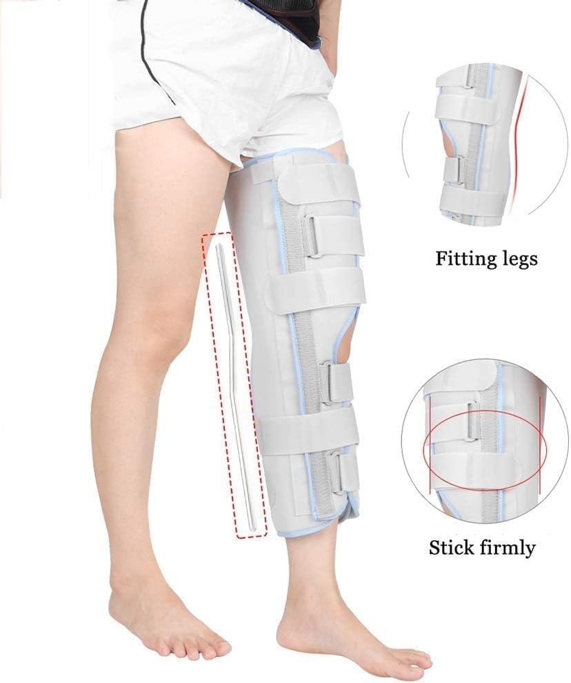 Rodillera inmovilizadora ajustable para dolor de rodilla miniatura 2
