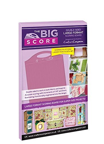 Crafters Companion The Big A3 Scoring Board, 56.3 x 32.1 x 1.4 cm