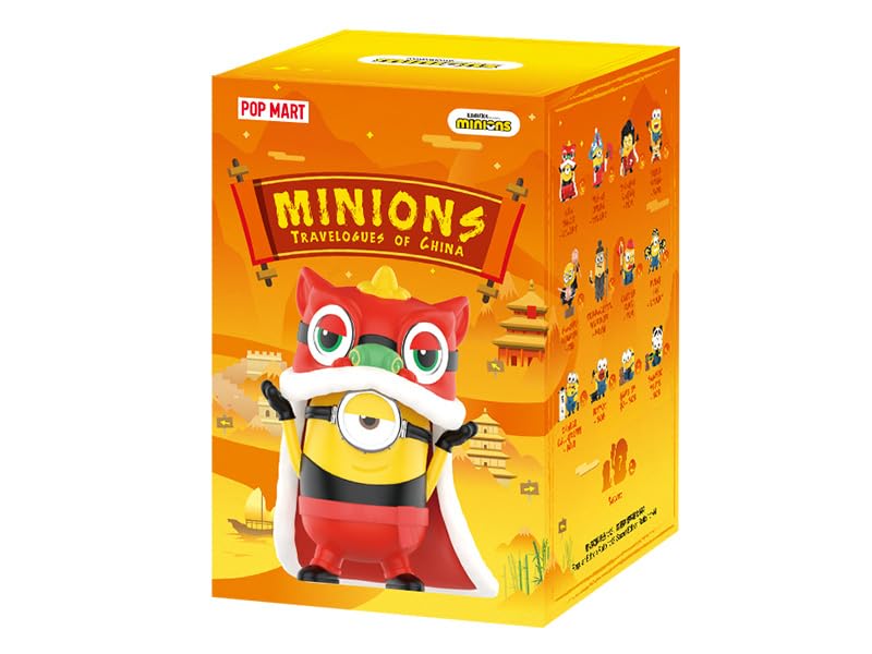 【POP MART × MINIONS】Travelogues of China Amazon.co.jp: POPMART Minions Travelogues of China Series