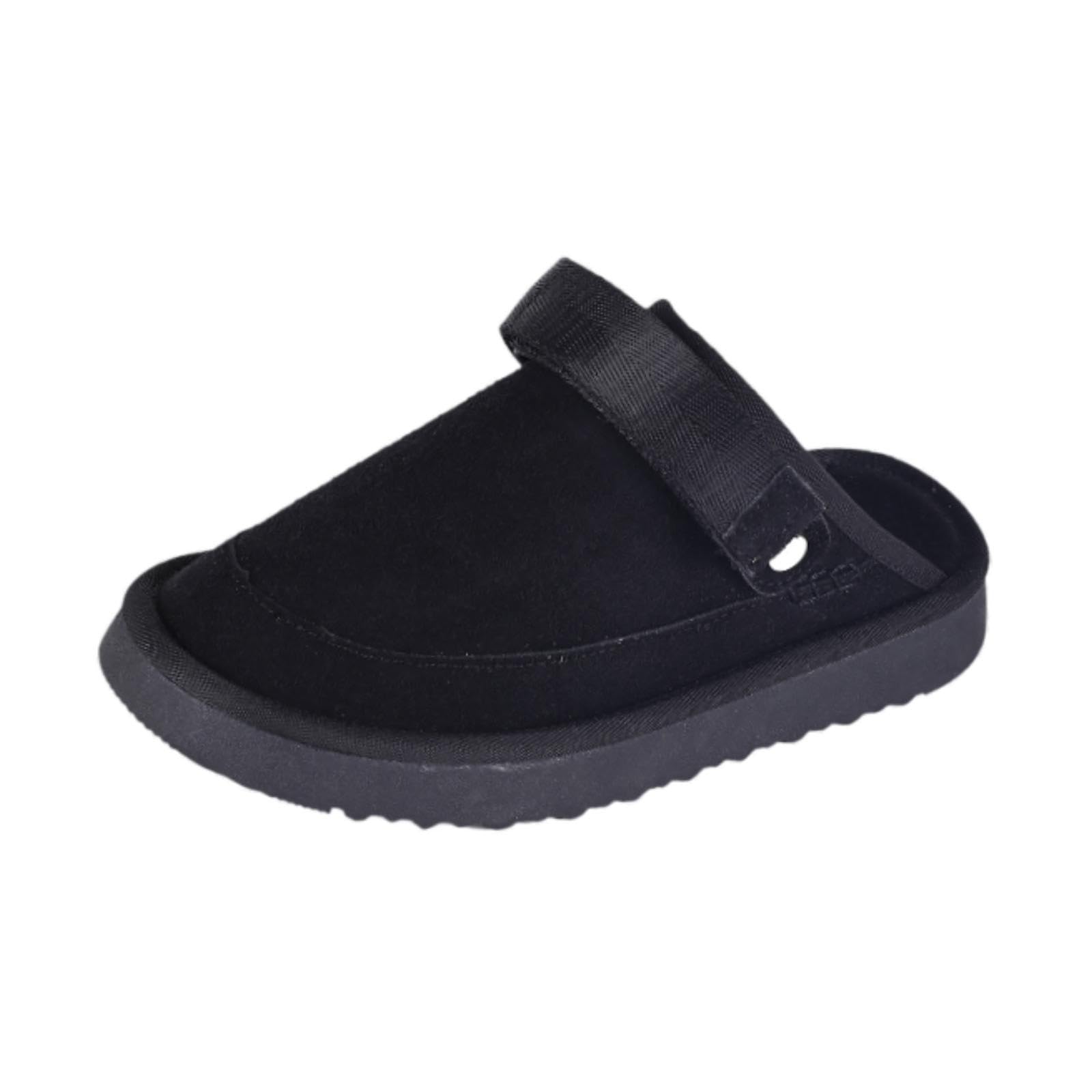 Clogs Slippers Fashionable PU Suede Leather for Indoor Outdoor House Sandals 41|Clothing Shoes & Accessories | Womens Shoes | Sandals & Flip Flops-image-26