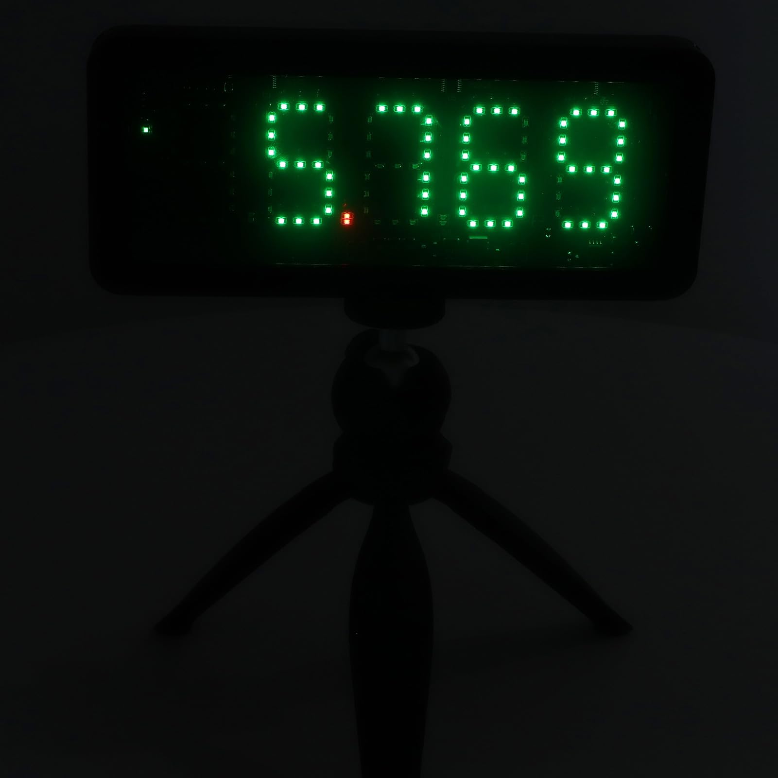 Minuterie Alimentée par Batterie, Minuterie de Course de Sprint, Horloge de Chronométrage, Compte à Rebours LED, Chronomètre pour Tours de Course, Exercices de Vitesse, Patinage,