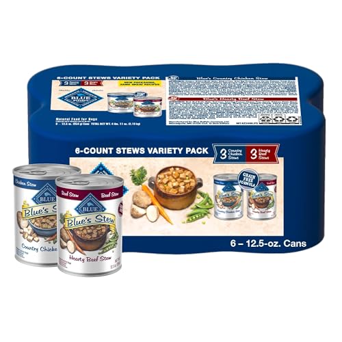 Blue Buffalo Blue's Stew Natural Wet Dog Food,...