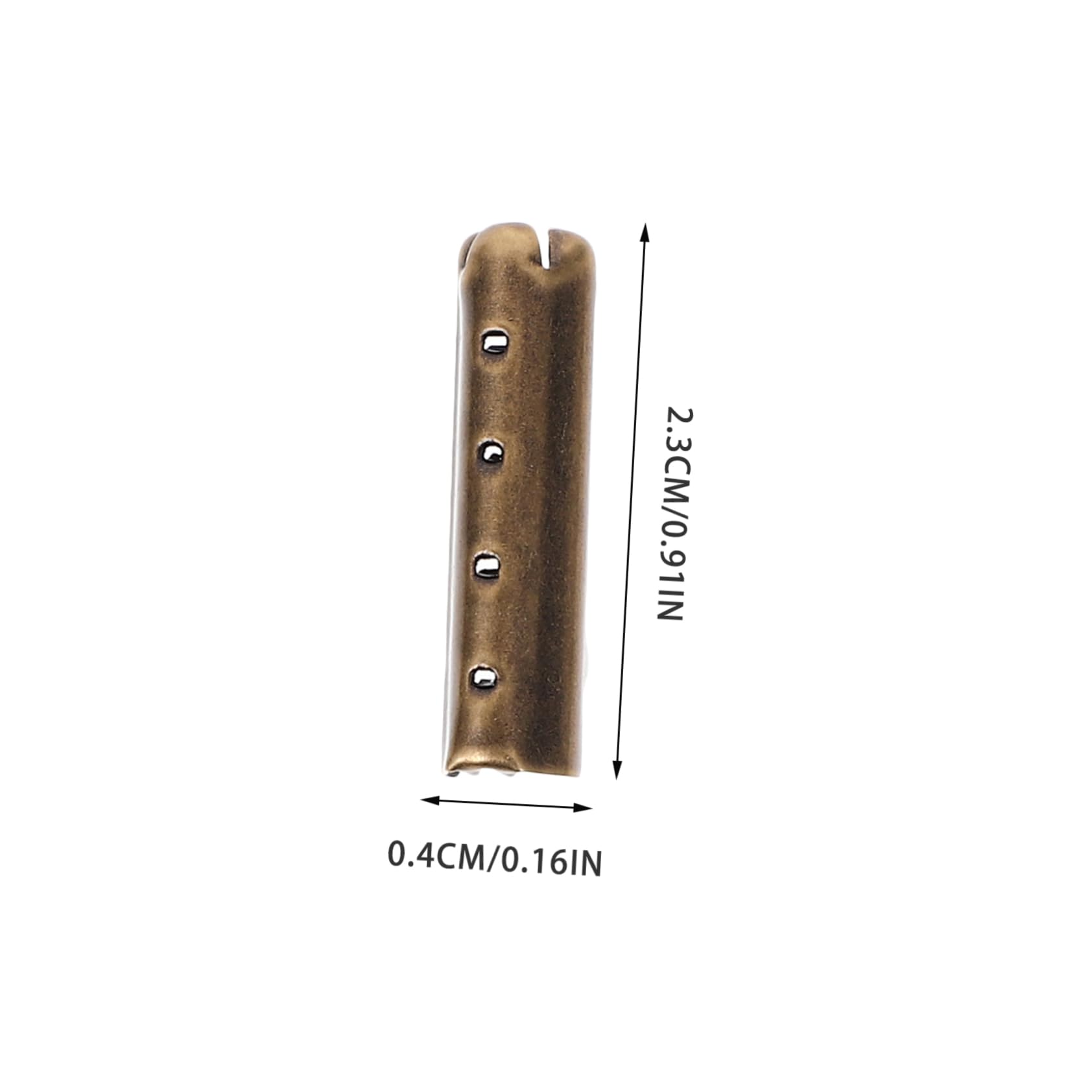 Healvian Puntas Lisas para Reparar Cordones de Zapatos, Puntas de Herrete Forma para Cordones de Zapatos Hechos a Mano, Accesorio Funcional para Reparación y Embellecimiento, Adecuado