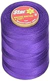 Star Mercerized Cotton Thread Solids 1200 Yards-Purple