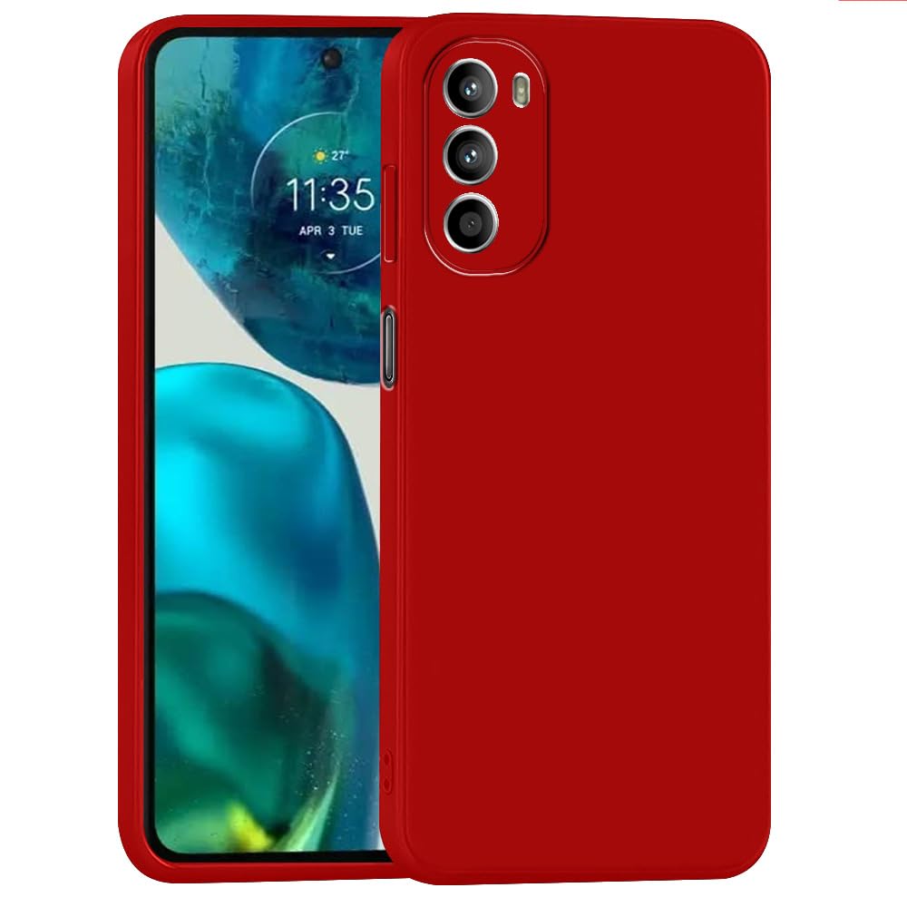amazon basics Mobile Cover for Motorola Moto G62 5G | Full Camera Protection | Premium Liquid Silicon Case | Flexible Bumper Case for Motorola Moto G62 5G (Purple) (B0D5WHRG4P) Amazon Price History, Amazon Price Tracker