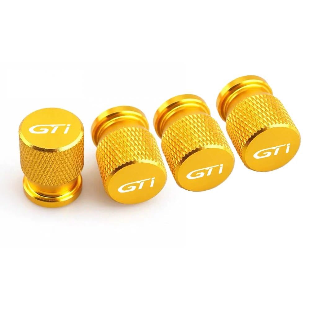4 Tapas De Válvula Para Neumáticos De Aleación – Anti Polvo Y Corrosión – Compatible Con Peugeot GTI 206 207 208 306 307 308 4007 5008 407 106