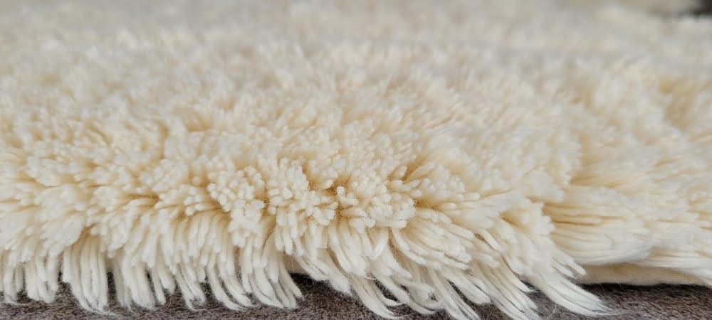 Kleine Wolke 5432202129 Bambou Tapis de Bain Blanc Cassé 55 x 55 x 0,3 cm