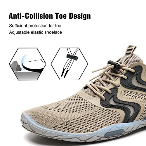 Image of YALOX Water Shoes Men's Women's Swim Shoes Outdoor Beach Barefoot Quick-Dry Aqua Pool Socks Swimming Yoga Surfing Exercise