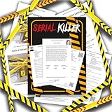VEENSHI Serial Killer Case File - Detective | Unsolved Mystery Case | True Crime, Friend, Family & Gatherings Game, Brain Strategy Game