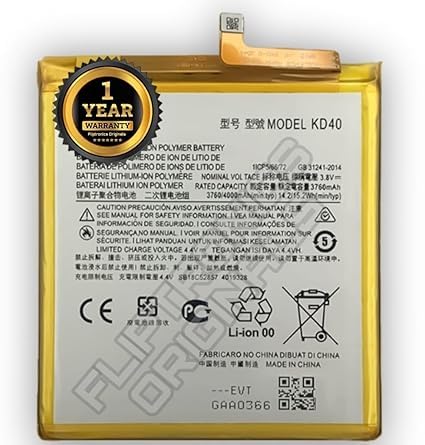 Image of KD40 Battery for Motorola G8 Plus XT2019 XT2019-2 SB18C52857 Battery with 1 Year Warranty**** (X1)