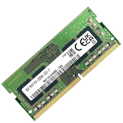 Memoria RAM 8GB DDR4 3200MHz PC4-3200AA Non-ECC Unbuffered 1.2V 1Rx16 Single Rank 260 Pin Módulo SODIMM para Ordenador Computadora Laptop Notebook PC Alto Rendimiento 51CH165_3200AA