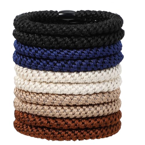 10Pcs Braided Hair Bands for Men, Non Slip Beard Ties Set, Multi-Color...
