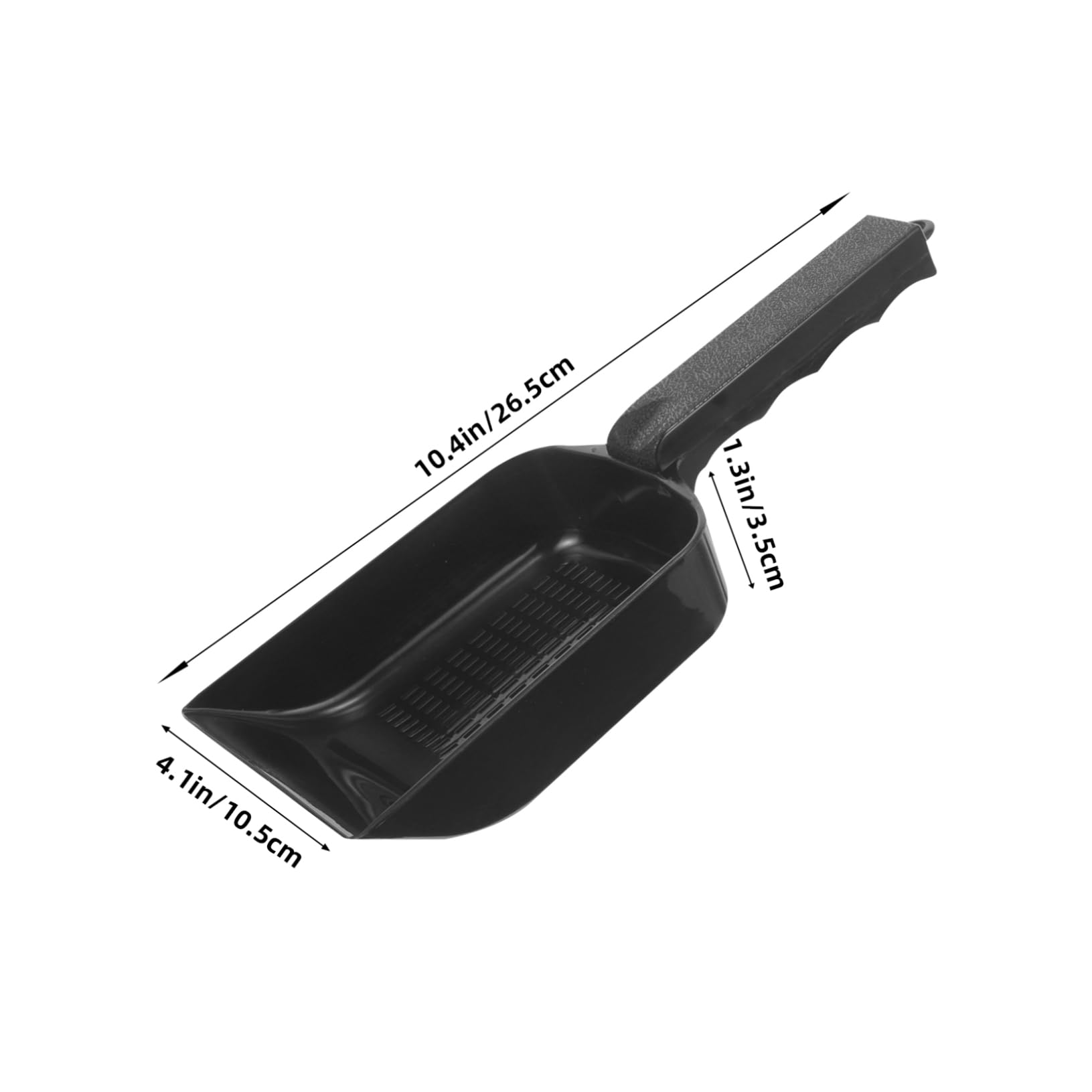 COLLBATH Aquarium Shovel Fish Tank Cleaner Vacuum Small Fish Tank Shovel Handheld Garden Scoop for Soil Reusable