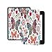 Produktbild LWCOTTAGE Hüllen Für Kindle - Smart Cover Für Amazon Kindle Case Für Kindle Paperwhite 4/3/2 Cover Für Kindle Oasis Cover Für Kindle Voyage Schmetterling, Butterfly, Paperwhite123