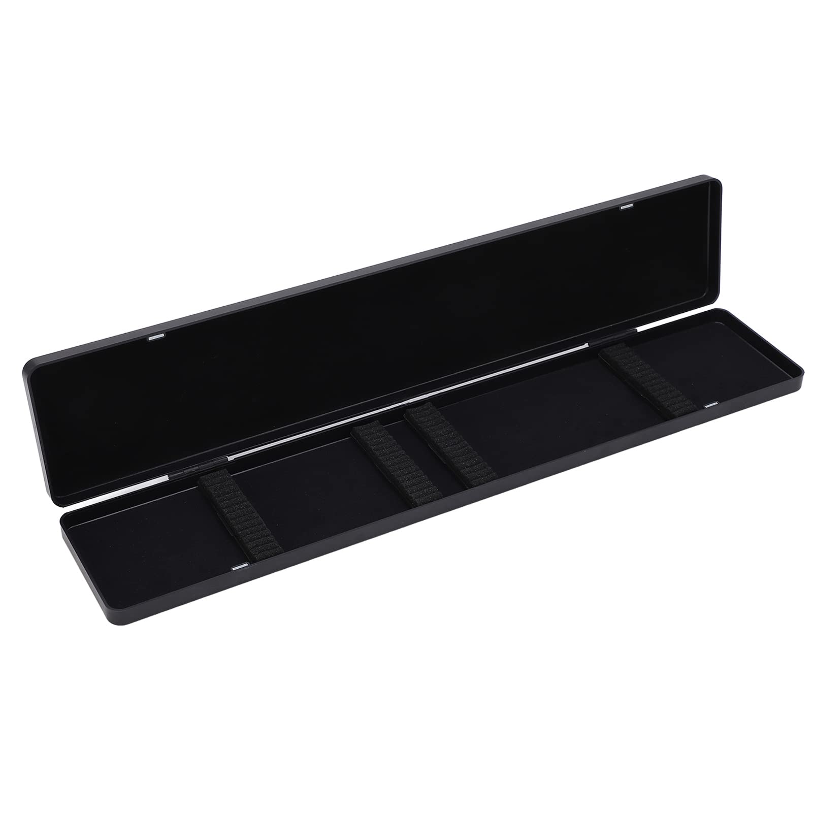 Generic Plastic Fishing Floats Storage Box - Basic Plastic Hinge Box - Large - Black - 14 Float Capacity - Water Resistant - For Fishing Equipment
