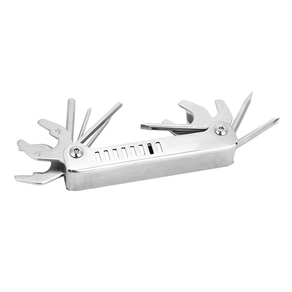 Astibym Kit di Attrezzi per Sub,Keep Diving 8 in 1 Scuba Diving Diver Pick Valve Repair Multi Tool Set per Riparare e Regolare Gli Erogatori di Immersioni Subacquee