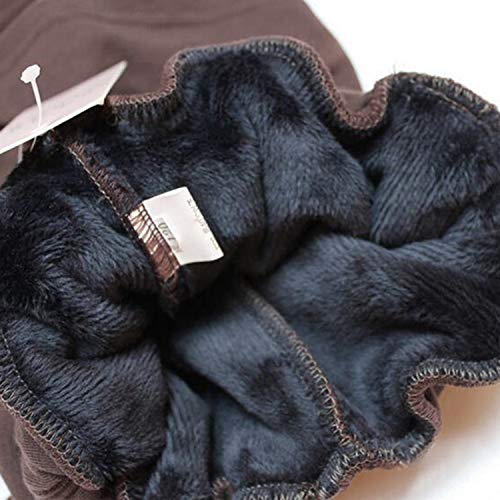 Evelin LEE Kids Girls Elastic Waist Stretchy Fleece Lined Leggings with Ruffle Tutu Skirt4