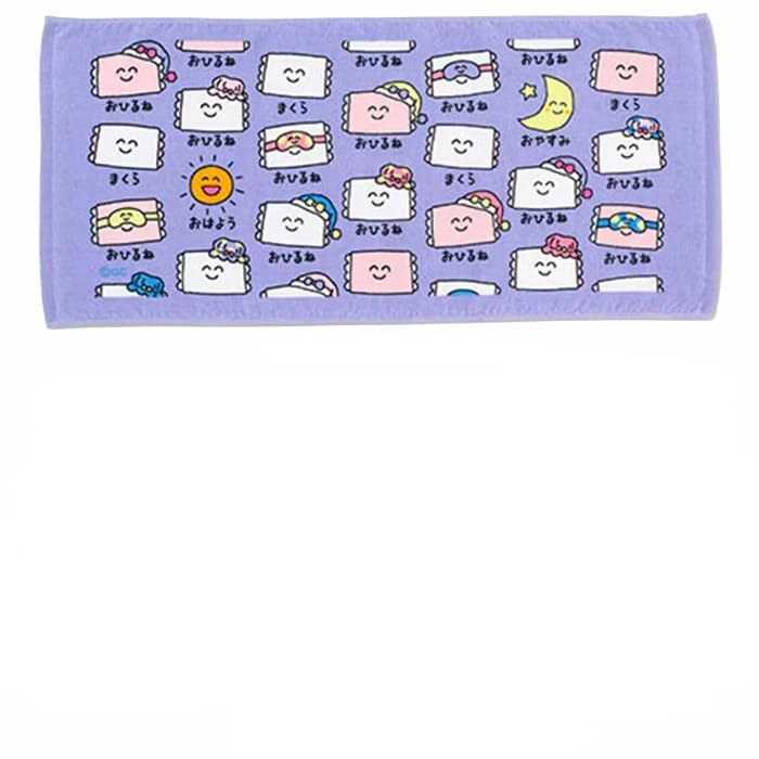 Oeki-san Face Towel (with header) 13.4 x 29.5 inches (34 x 75 cm), All 6 Types (Ohirun-san) : Home & Kitchen