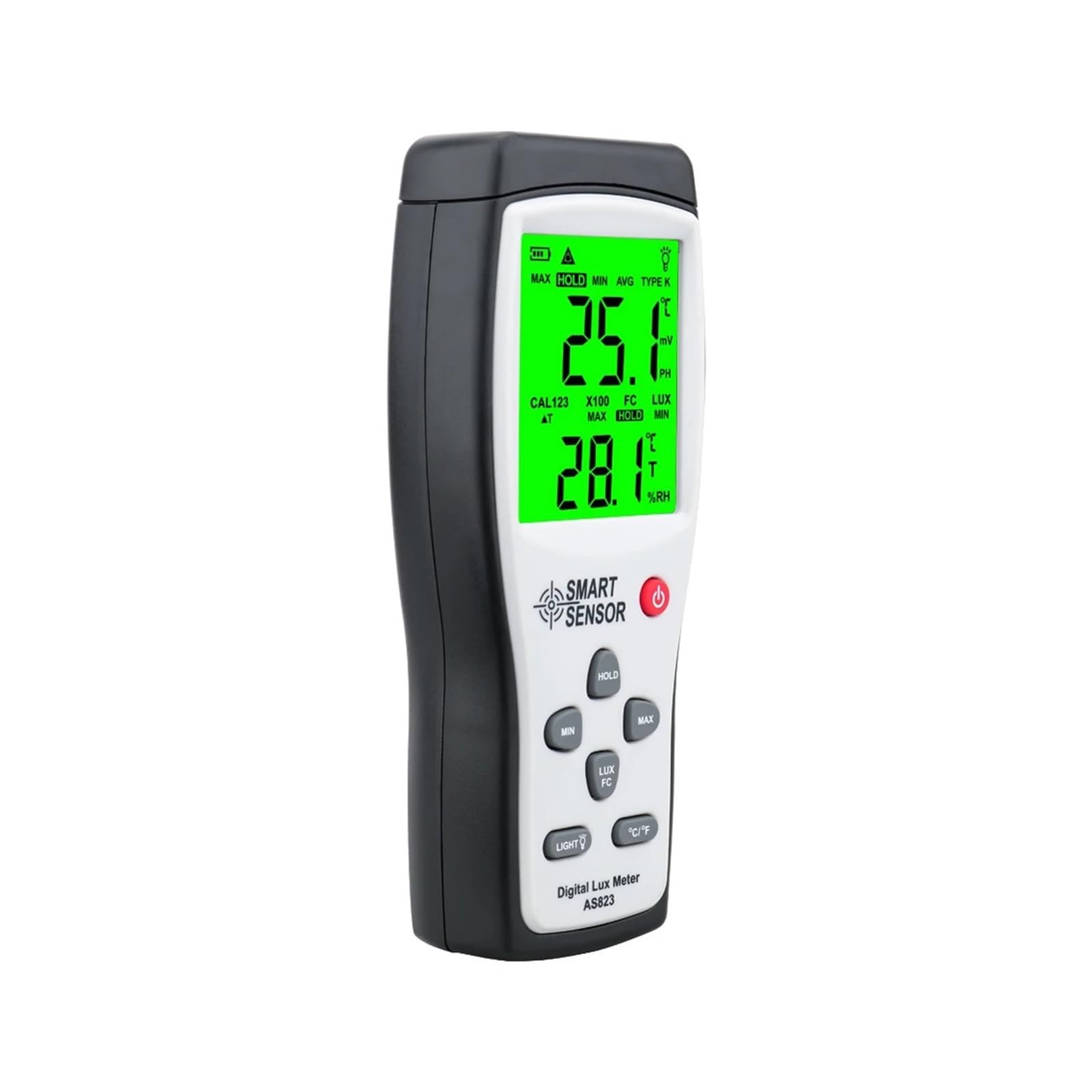 Spectrometer, Digital Luxmeter Digital Lux Meter Photometer Illuminometer Spectrometer Spectrophotometer High Precision Light Meter