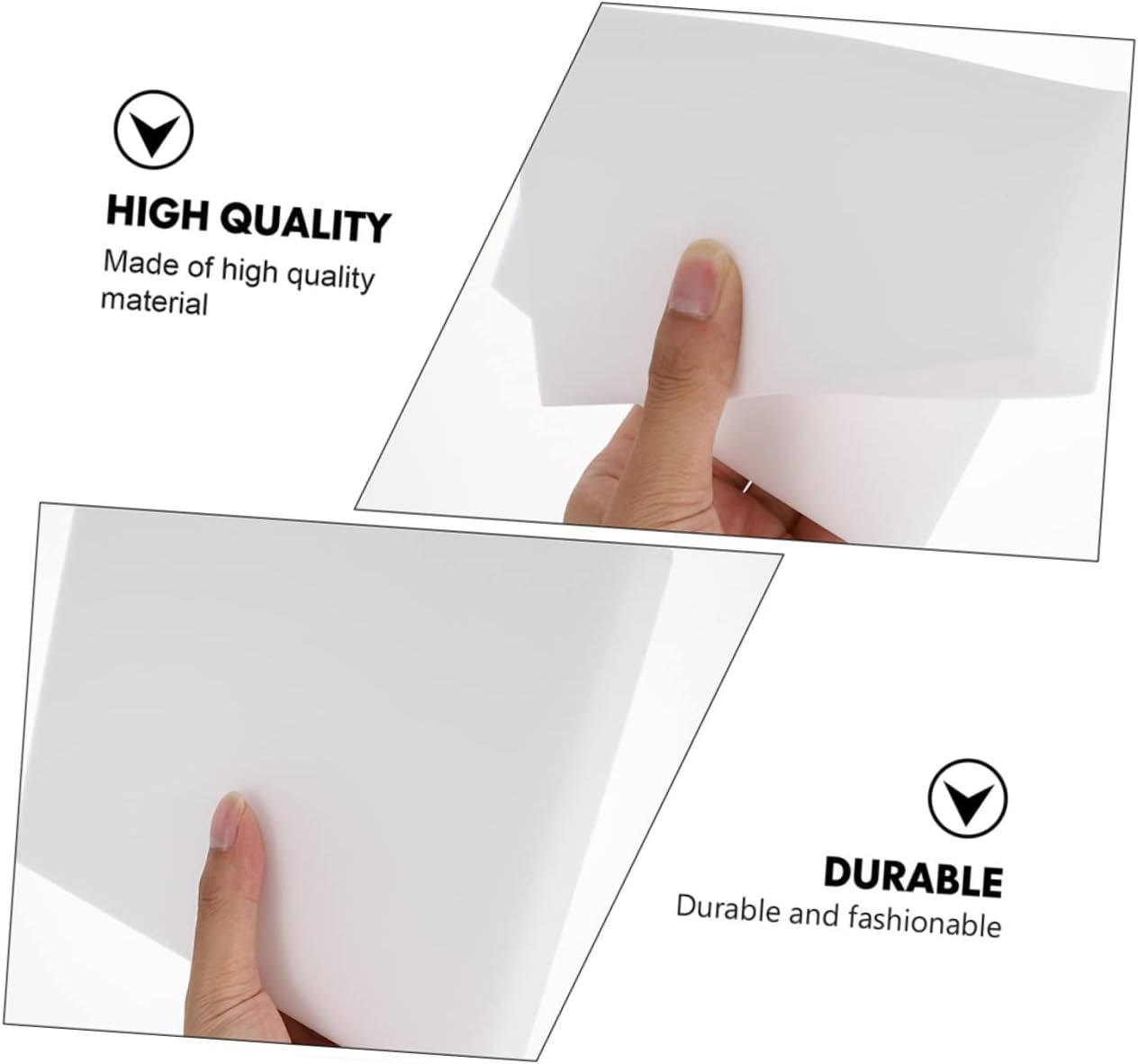 NUOBESTY 6pcs High Density Needle Felting Sponge Blocks for Craft Soft Crafting Pads for Beginners and Professionals for Heat Shrinkable Accessories and Felting Projects