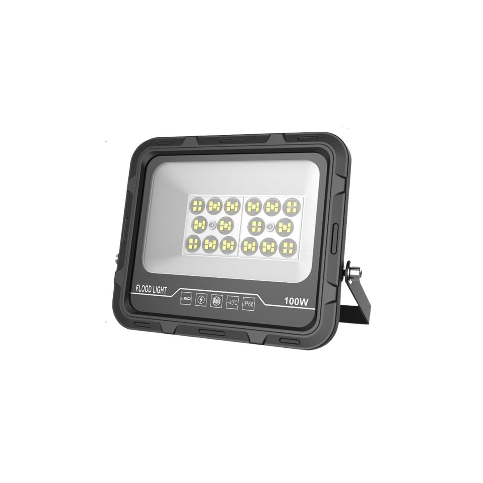 Flood Lights Outdoor, Led Reflector 200W 300W Floodlight Waterproof Powerful Construction Lamp 600W Street Spotlight Farm Stadium Square Projector ,for Forecourt, Backyard, Garages and More(3000K,100W