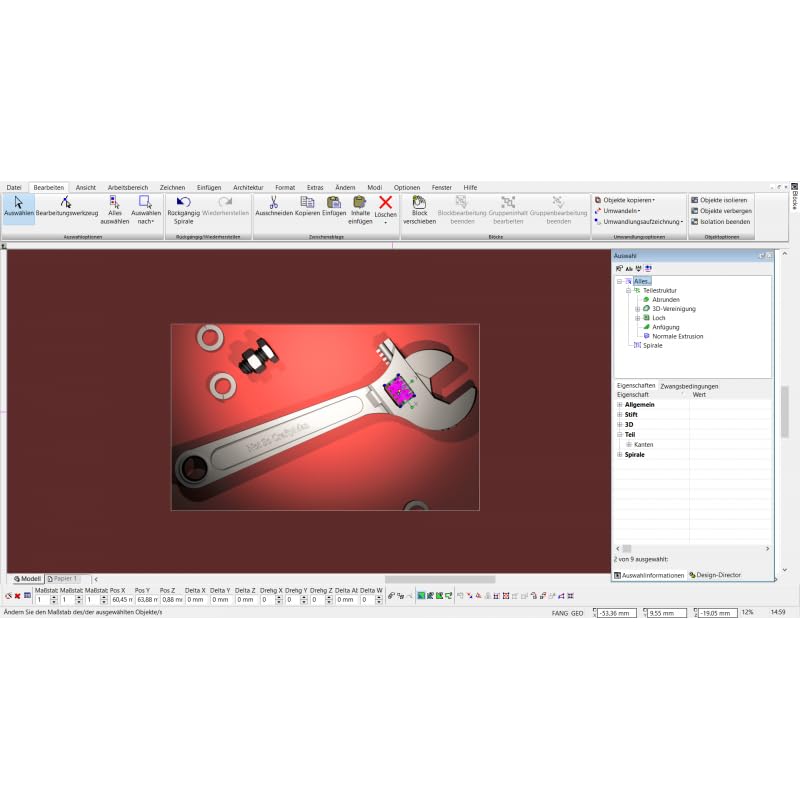 TurboCAD Pro Platinum 2022/2023 - Windows - Vollversion