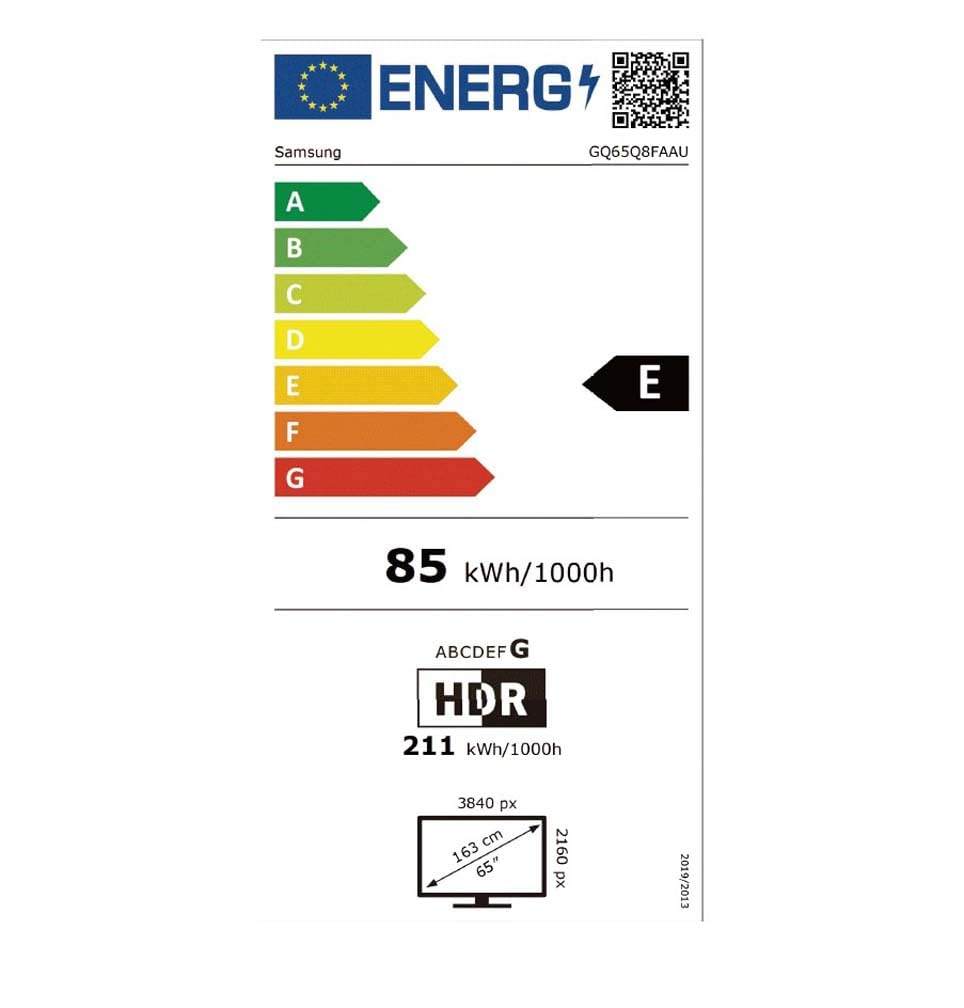 Samsung QLED Q8F 4K 65 Zoll (163 cm) UHD Fernseher, Q4 AI Prozessor, Quantum Dot für Reale Farben, AirSlim Design, Upscaling, Gaming Hub, Kostenlose Inhalte, Smart TV, 2025