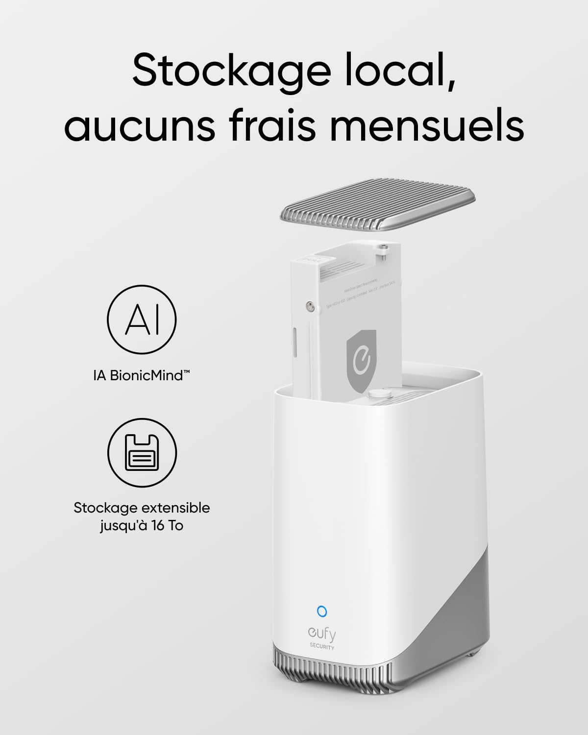 eufy S3 Pro (eufyCam 3 Pro) 4K Caméra Surveillance WiFi extérieur sans Fil