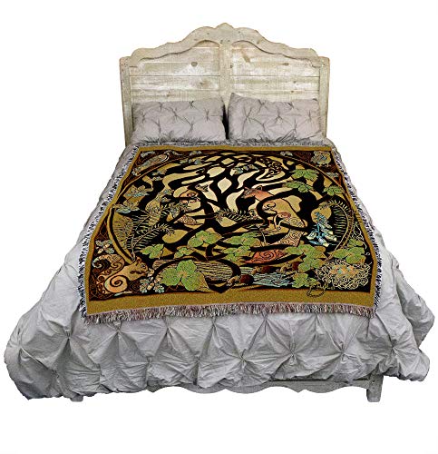 Pure Country Weavers Woodland Fox Tapestry Throw #TOP30