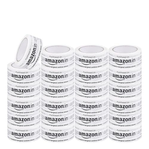 Image of Amazon.in Printed Packing Tape | Pack of 24