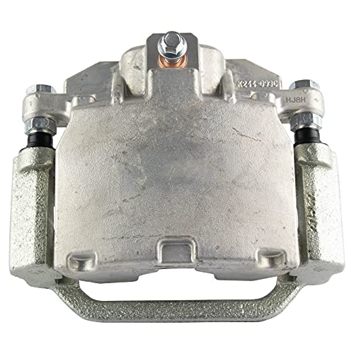 Image of TRQ Rear Brake Pad and Rotor Set Ceramic Rotors Calipers | For 2014-2019 Chevrolet Silverado 1500 GMC Sierra 2015-2020 Tahoe 2015-2019 Suburban Yukon XL 2015-2020 Cadillac Escalade