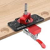 ensemble de rail pour porte coulissante double ACCESSOIRES COMPLETS : L'ensemble de gabarits est rempli à ras bord d'accessoires utiles. Cela comprend un localisateur, un outil de guidage de perçage, un foret à charnière de 35 mm, un foret de 2 mm, des clés, des roulements, des vis et une bague de fixation. Une solution tout compris pour vos besoins de forage et de localisation, elle témoigne d'une utilité flexible.