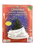 Hapros Christmas Tree Removal Bag 8ft - 119 x 244cm - for Trees Up to 8 Feet (47' x 96')