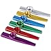 Kazoos Instrumento Musical Aleacion de Aluminio de Metal Coloridos Kazoo Buen Compañero...