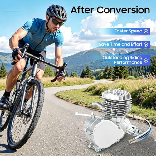 Bikerid 80cc 2-Stroke Gas Bicycle Engine Kit