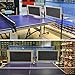 YLQFGUVWK 8 Table Tennis Backboards, 360° Adjustable Table Tennis Table, Backboard for Practice, Table Tennis Backboards Suitable for Indoor and Outdoor Home Gym Self-Training Equipment