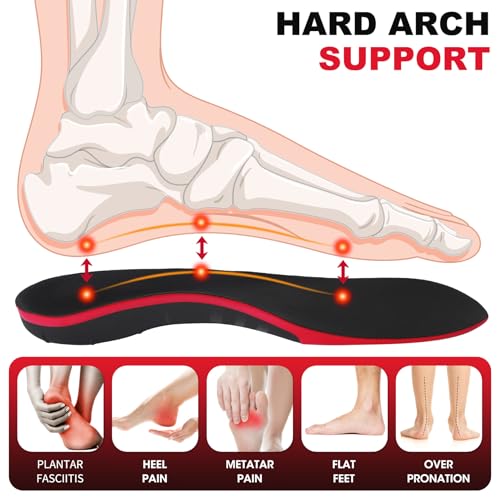 Plantillas ortopédicas para fascitis plantar, soporte de arco alto XS miniatura 3