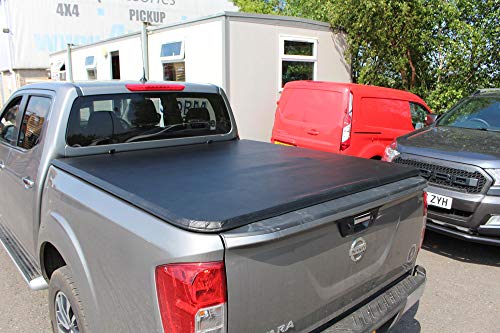 Nissan Navara Np300 2015 D C Stx Premium Soft Folding Tonneau Roll Up Cover Vehicle Parts Accessories Car Exterior Styling