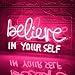 Neon Signs Wall Light for Home Decor or Bar Wall Neon Light Sign Provides Light for Parties, Living Spaces, or Restaurants (14.5X8inches,Pink)