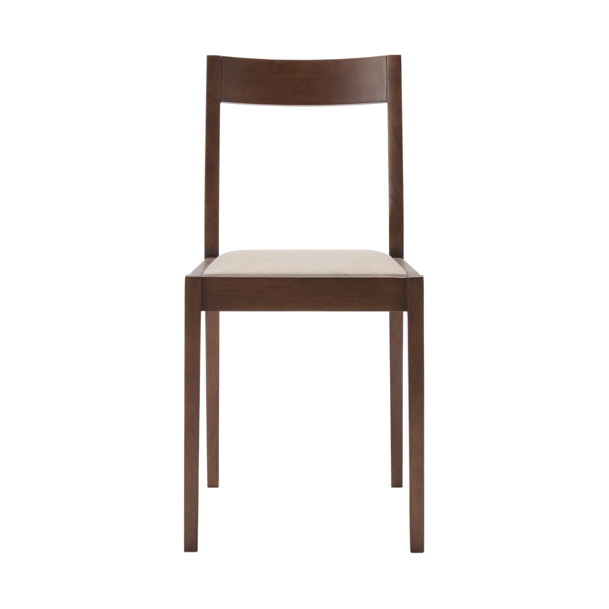 Amazon｜無印良品 木製チェア ブラウン 幅38×奥行48.5×高さ79cm