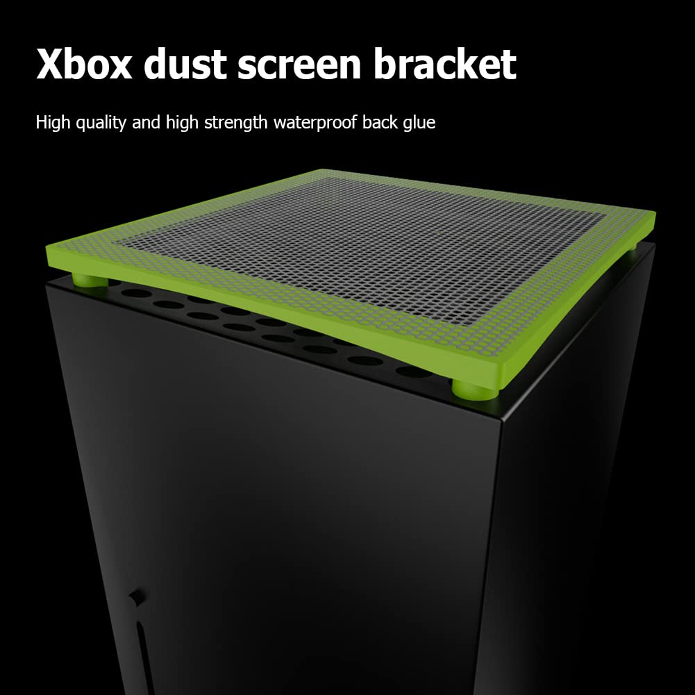 Support de protection anti-poussière pour Xbox Series X - Support de filtre multifonction - Pour console de jeu - En PVC