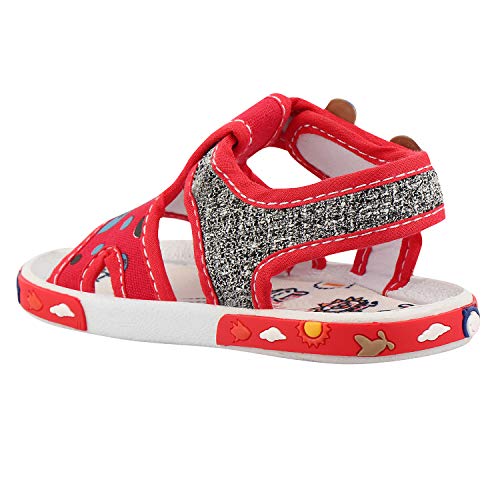 Image of Rex Toddler /Infant Unisex PVC Soft Sole Non Slip Casual Wear Sandals /Floaters for Baby Boys and Baby Girls