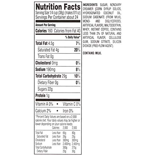 General Foods French Vanilla Cappuccino Bulk Powder (2lb Bags, Pack of 6)