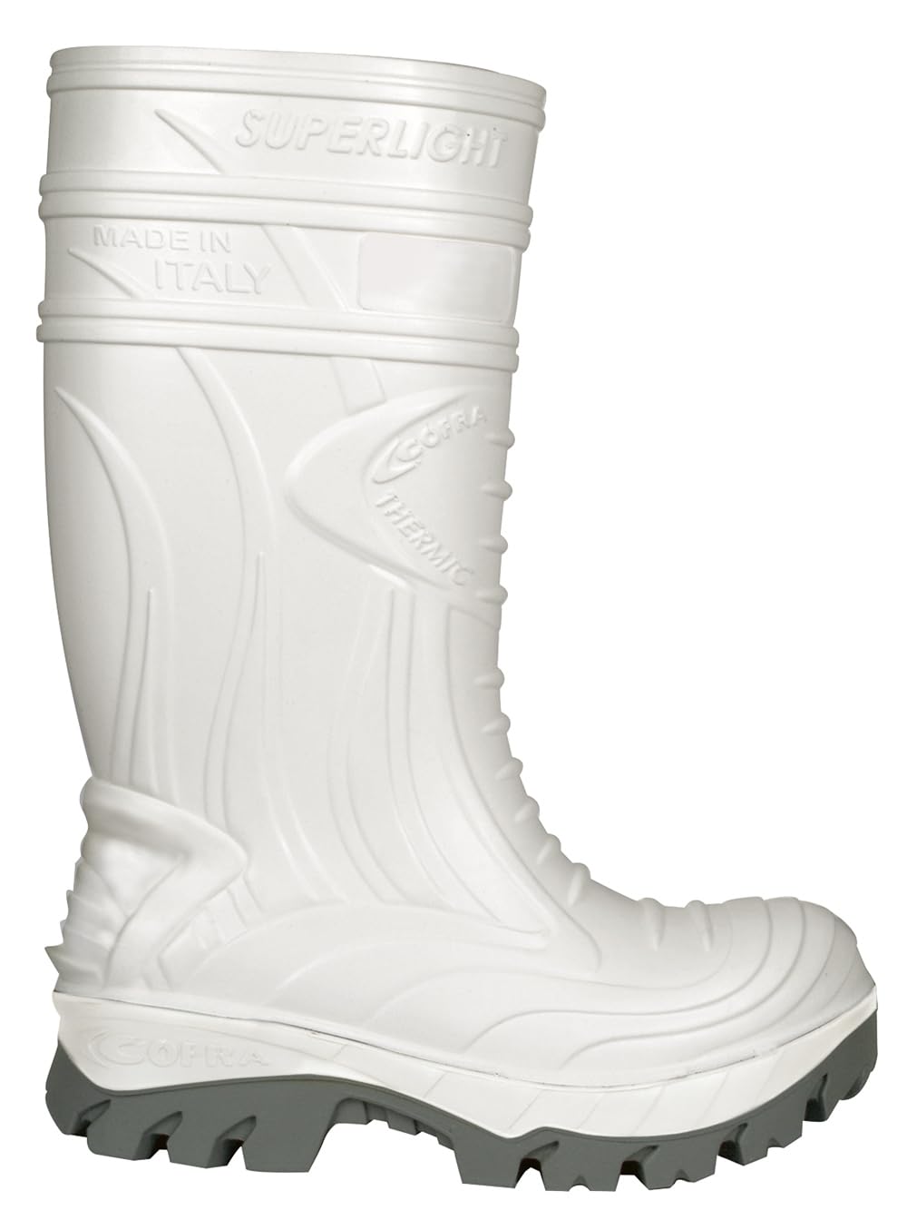 COFRA THERMIC White S5S Met Numero Stivale PU/Gomma Antistatico Bianco/Perla Termico antinfortunistico da Lavoro