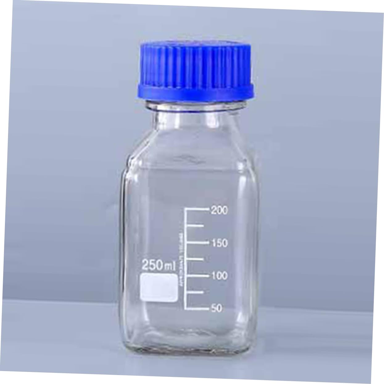 3 Sätze Reagenzflasche Graduiert Reagens Flaschen Für Chemische Reagenzien Reagenzienflasche Mit Schraubverschluss Labor Vorratsflaschen Medienflaschen Glas Transparent 2 Stück * 3