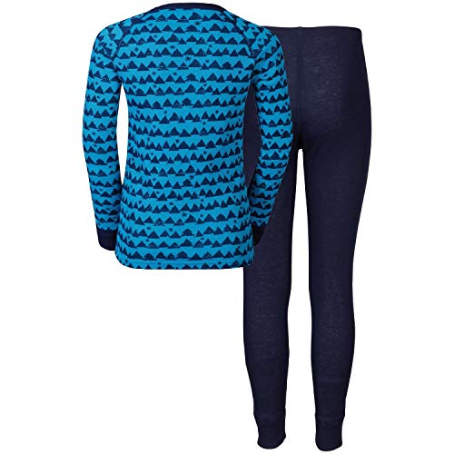 Odlo Warm Kids Completo, Maglia a Manica Lunga e